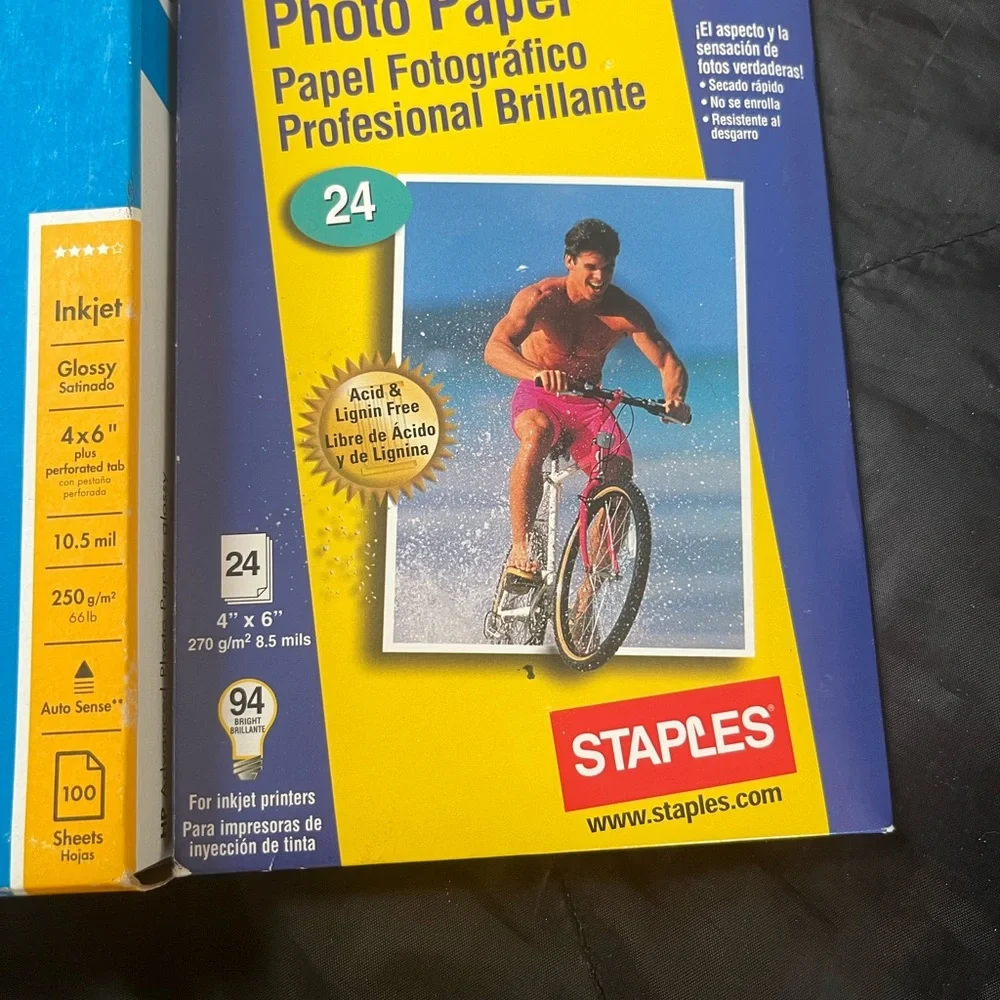 New HP Photo Paper Set